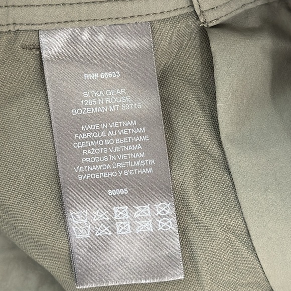 Sitka Gear Territory Gray Pant - Picture 7 of 9